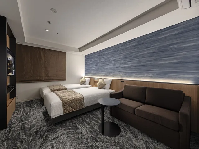Moderate, Twin Beds، Villa Fontaine Grand Osaka Umeda 2/3