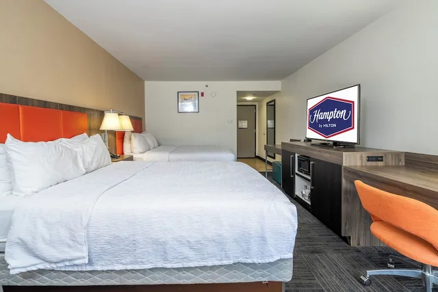 غرفة بسريرين كوين، Hampton Inn St. Augustine I--95 1/10