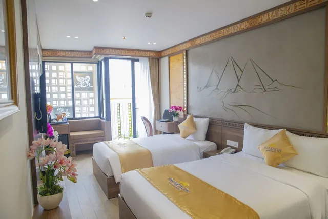 غرفة ديلوكس بسريرين منفصلين، Pharaoh Boutique Hotel Danang 2/2