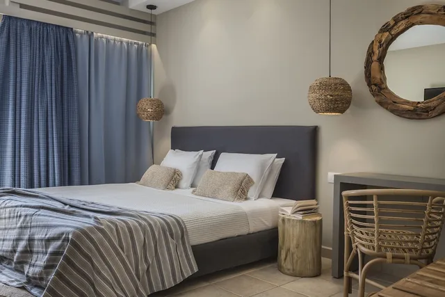 استوديو سوبيريور بسرير كوين بإطلالة على الحديقة مع أريكة، Avithos Resort 1/4