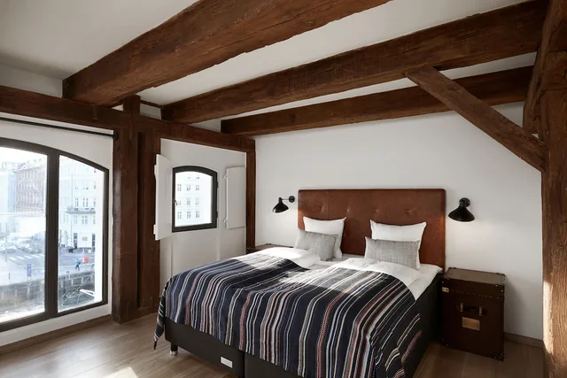 غرفة ديلوكس تنفيذية بسرير كوين بإطلالة، 71 Nyhavn Hotel 3/5