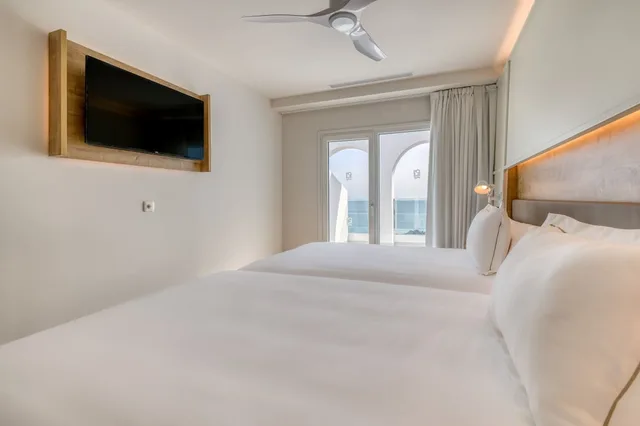 Room, Single, 2 Double Beds, Sea View, Terrace, Mojacar Playa Aquapark Hotel 3/8