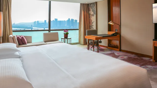 غرفة كلاسيكية بسرير كينج بإطلالة على النهر، Intercontinental Changsha 1/2