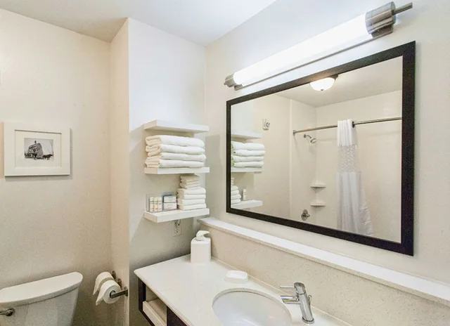 غرفة بسرير كينج لذوي الإعاقة، Hampton Inn Hibbing 2/2