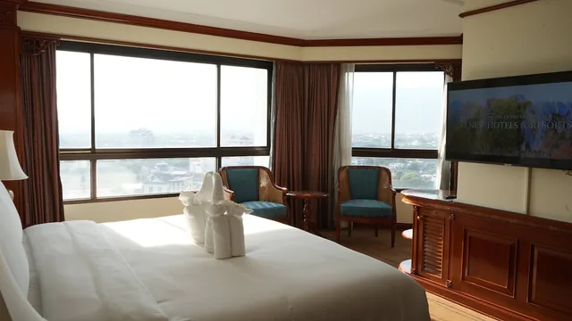 جناح غراند بسرير كينج بإطلالة على النهر، Centara Riverside Hotel Chiang Mai 3/5