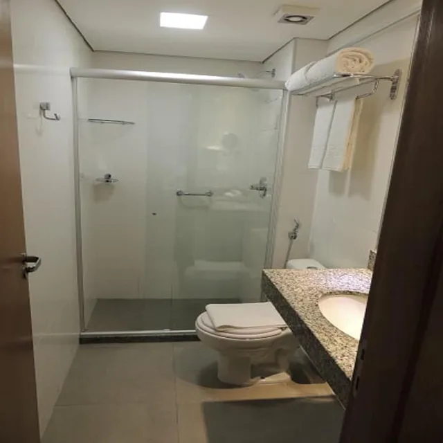 غرفة ديلوكس ثلاثية بسرير كوين وسرير فردي، Allia Gran Hotel Pampulha Suites 9/10