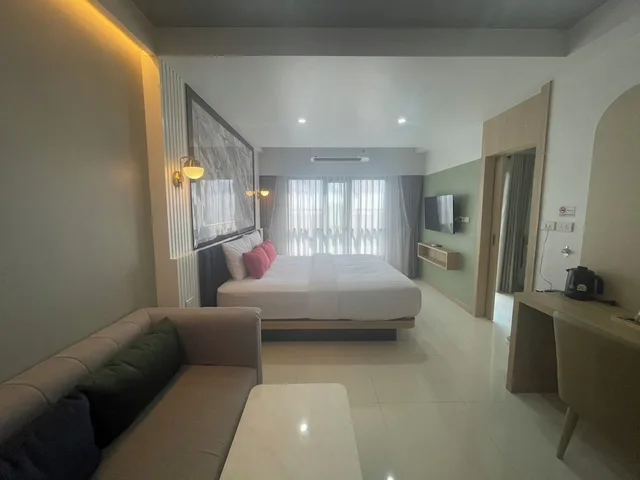غرفة متصلة ديلوكس بسرير كوين وسريرين منفصلين، Bangkok Mystay Hotel Rangsit 10/10