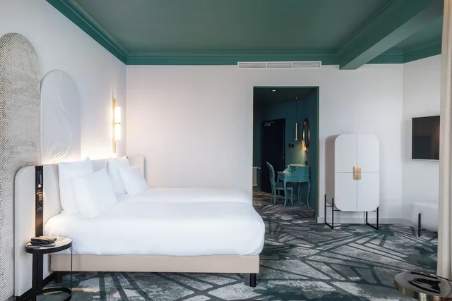 غرفة ديلوكس بسريرين منفصلين مع أريكة، Rezydent Hotel Sopot - MGallery Collection 7/10