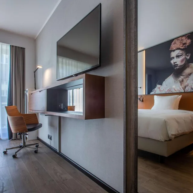 غرفة قياسية مفردة، RADISSON BLU HOTEL BASEL 5/10