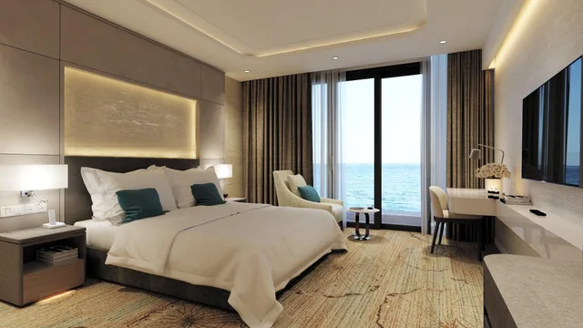 غرفة ديلوكس مزدوجة بإطلالة على البحر، Voco Scenia Bay Nha Trang by IHG 1/5