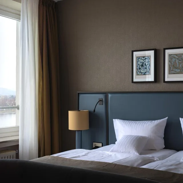 غرفة ديلوكس بسرير مزدوج، Ameron Hotel Konigshof Bonn 4/6