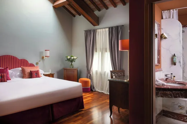 غرفة ديلوكس بسرير مزدوج، Villa Michelangelo Vicenza Starhotels Collezione 5/10