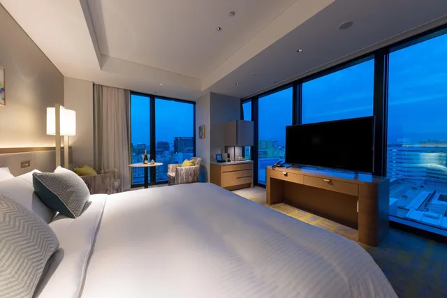 غرفة بريميوم بسرير كينج، Miyako Hotel Hakata 2/2
