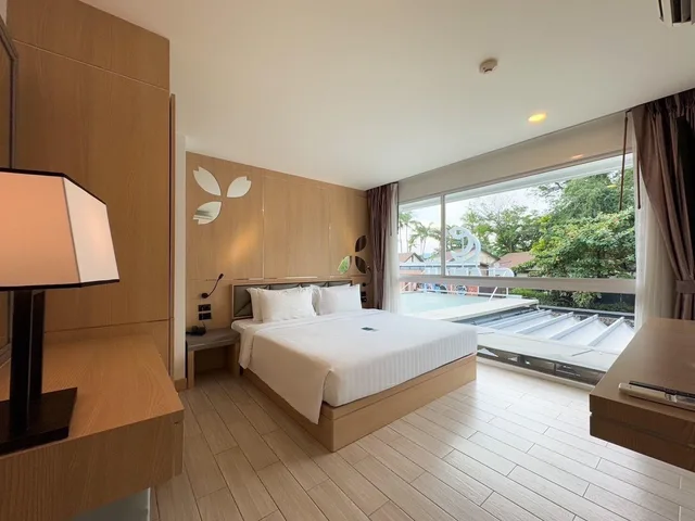 جناح بإطلالة على المدينة بغرفة نوم واحدة، Clarian Hotel Beach Patong 4/10