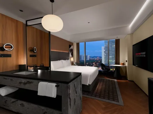 Business, Single, King Bed, IntercityHotel Guangzhou South Station 4/4