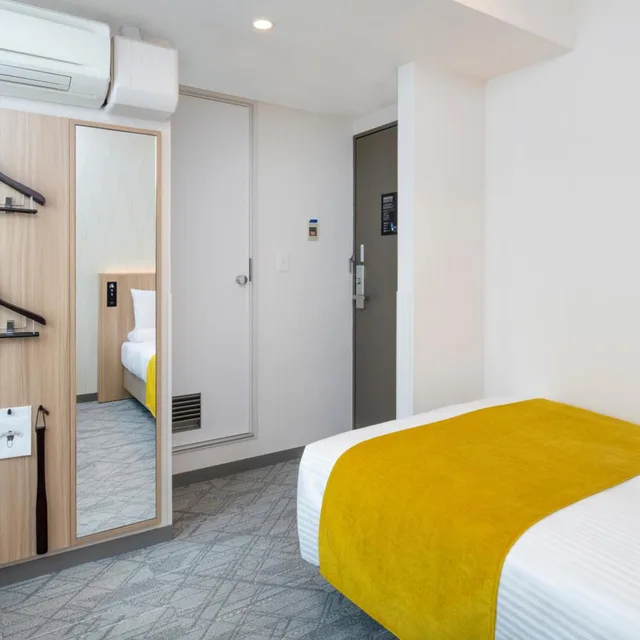 غرفة قياسية بسرير نصف مزدوج، Hotel Mystays Nishi-Shinjuku 5/5