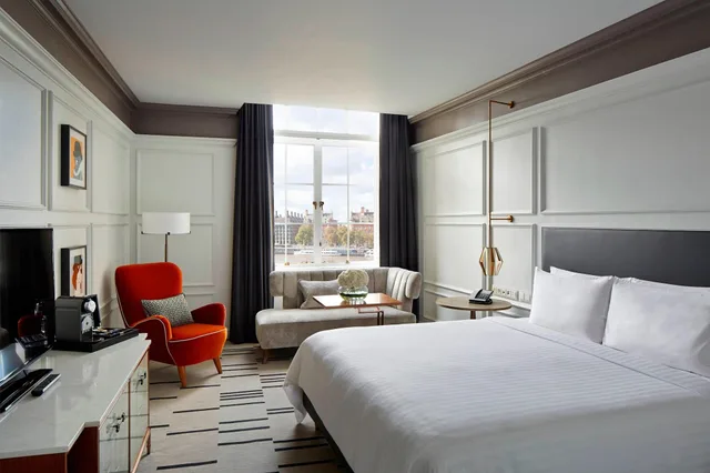 غرفة غراند ديلوكس بسرير مزدوج، London Marriott County Hall 1/4
