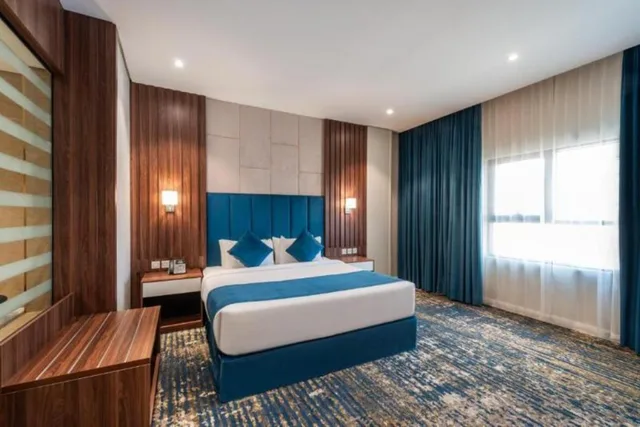 غرفة ديلوكس بسريرين منفصلين، Al Qasr Al Corniche Hotel Jazan 5/7