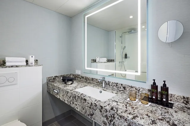غرفة قياسية مفردة، Dorint Hotel Esplanade Jena 3/6