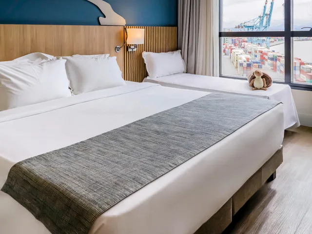 شقة تنفيذية عائلية بسرير كينج بإطلالة على النهر، Mercure Itajai Navegantes 5/10