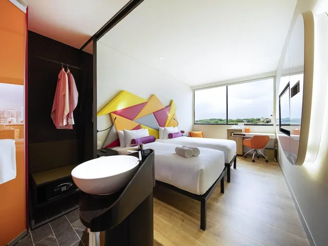 غرفة قياسية بسريرين منفصلين، Ibis Styles Singapore On Macpherson 6/7