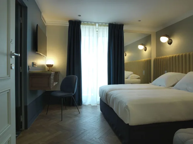 غرفة سوبيريور بسريرين منفصلين، Bachaumont Hotel 1/10