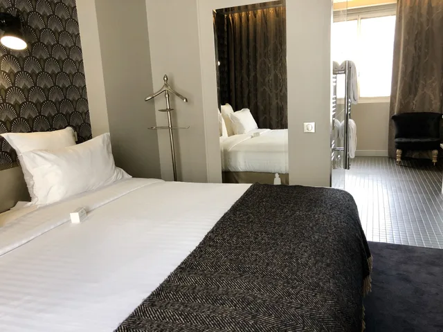 غرفة ديلوكس بسرير كينج، Grand Hotel Lafayette Buffault 4/5