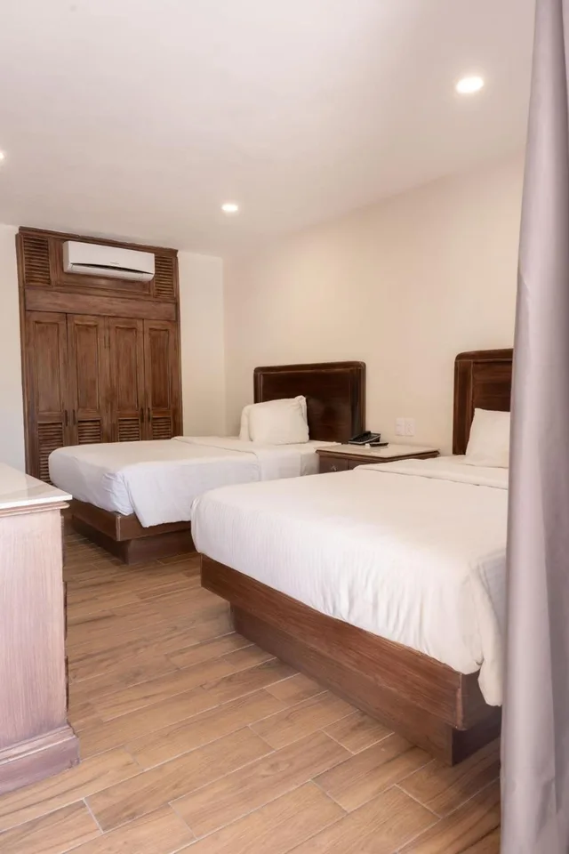 غرفة بسريرين مزدوجين، San Antonio Tampico 2/10