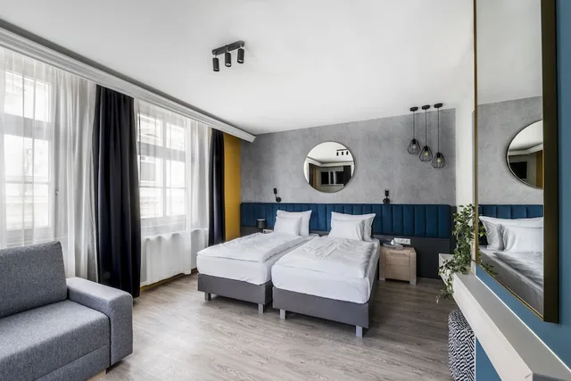 غرفة كومفورت بسرير مزدوج أو سريرين منفصلين مع أريكة، Alta Moda Hotel by Mellow Mood Hotels 1/2