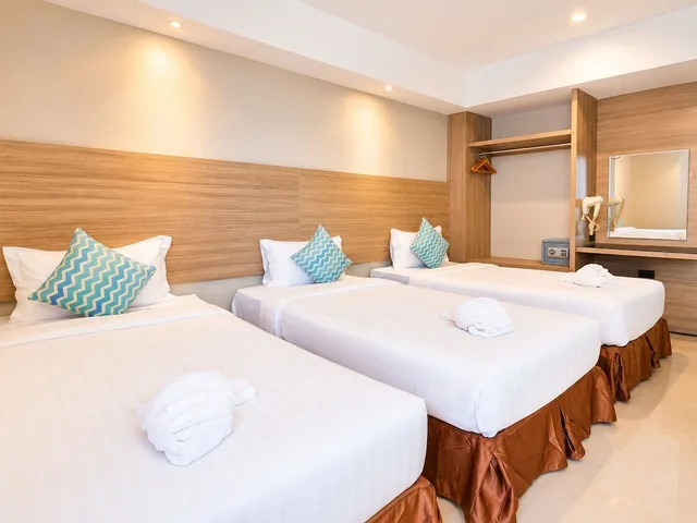 غرفة بريميير ثلاثية بثلاثة أسرّة، Avana Laemchabang Hotel 2/10