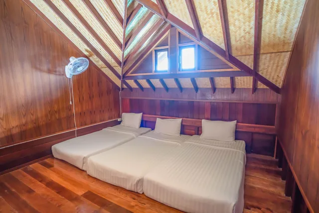 جناح عائلي بفرشتي فوتون وسريرين كينج، 500 Rai Khao Sok Floating Resort 1/1