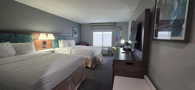 غرفة بسريرين كوين، Hampton Inn Suites Craig 1/5