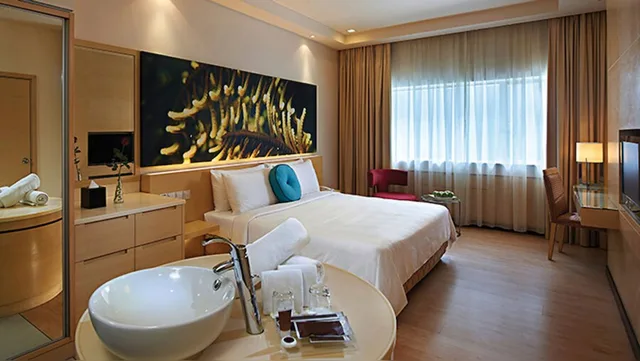 غرفة ديلوكس بسرير كينج وسريرين منفصلين، ANSA Hotel Kuala Lumpur 6/9