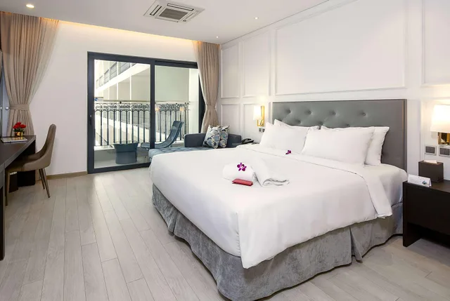 غرفة سوبيريور بسرير كينج، Wyndham Danang Golden Bay 1/1
