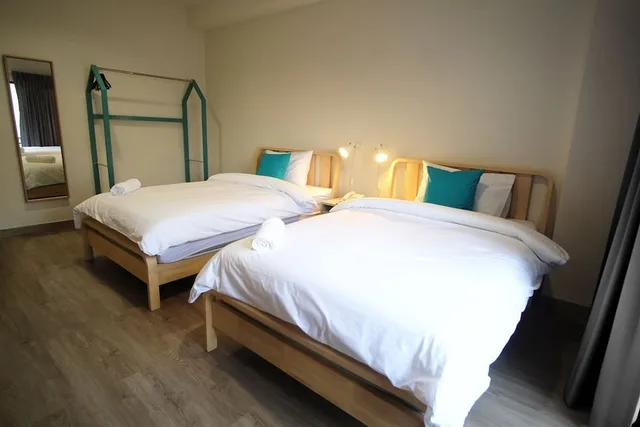 غرفة قياسية بسريرين منفصلين، Siam Mansion Hat Yai 3/6