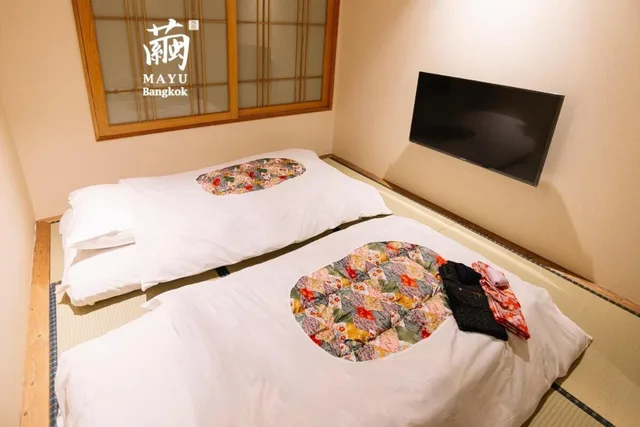 جناح عائلي بشرفة، Mayu Bangkok Japanese Style Hotel 1/3