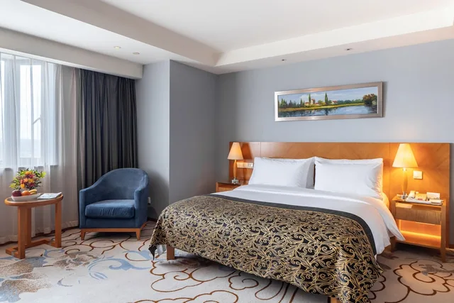 غرفة كومفورت بسرير كوين، Jinling Garden Hotel Taicang 1/1
