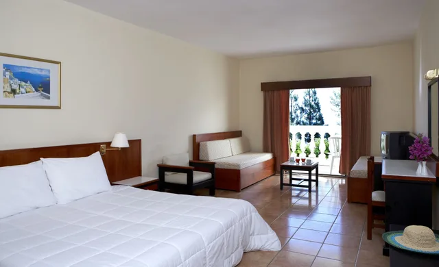 Family, Bungalow, Twin Beds, Sea View, 2 Sofa, Sunshine Corfu Hotel & Spa 3/6