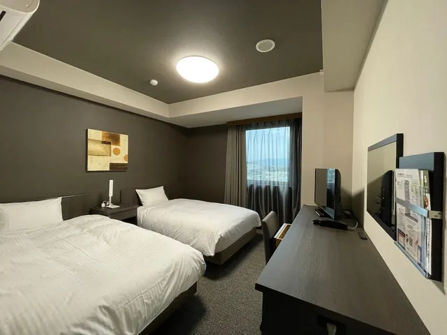 غرفة بسريرين منفصلين للمدخنين، Hotel Route-Inn Saku Minami Inter 1/3