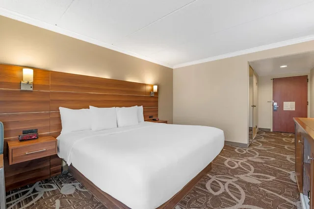 غرفة بسرير كينج بحوض استحمام لذوي الإعاقة، Comfort Inn Anaheim Resort 3/10
