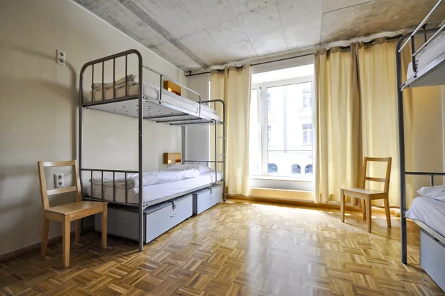 سكن مشترك مختلط بأسرّة بطابقين، Five Elements Hostel Frankfurt 2/7