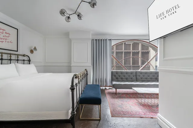 Studio, Futon Bed, King Bed, Single Bed, Life Hotel New York 1/7