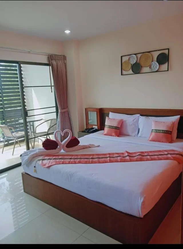 غرفة قياسية بسرير مزدوج، Lucky Patong Hotel 5/10