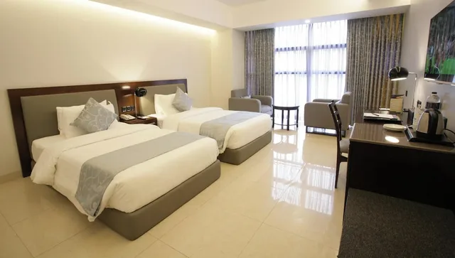 غرفة بريميير بسريرين منفصلين، Sky City Hotel Dhaka 3/4