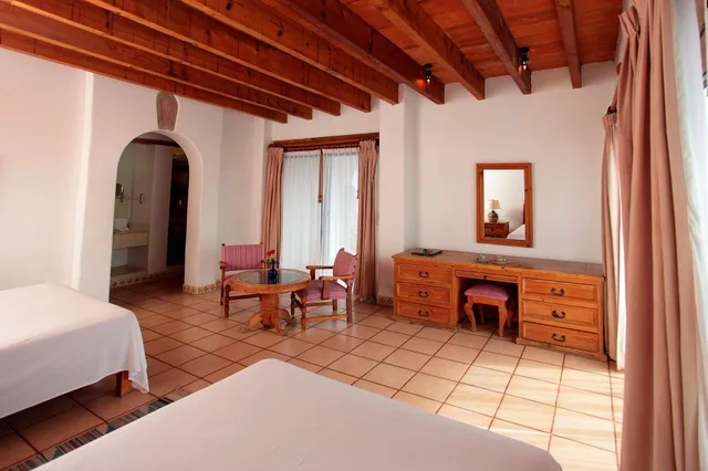 جناح جونيور بشرفة بإطلالة، Posada Del Tepozteco Hotel 7/8