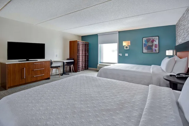 غرفة بسرير كوين لذوي الإعاقة، Home2 Suites by Hilton Nashville Vanderbilt TN 1/3