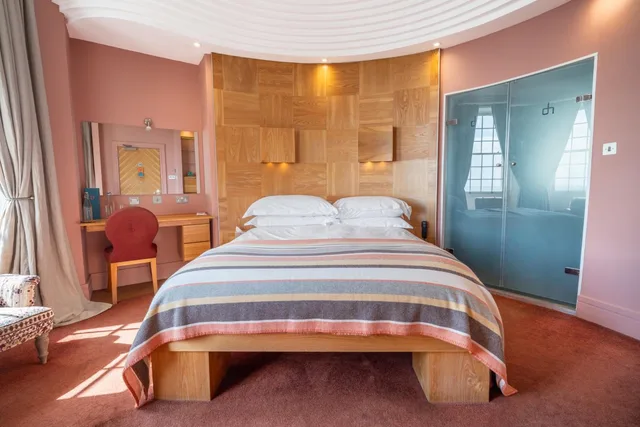 غرفة بسرير كوين بإطلالة على البحر، Drakes Hotel Brighton 4/7
