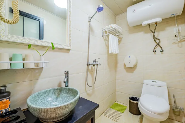 جناح عائلي بسرير كوين وسرير فردي بغرفتي نوم، Wuzhen Liangzhu Boutique Inn 6/6