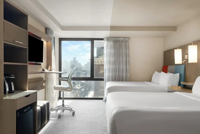غرفة قياسية بسريرين مزدوجين، Even Hotel Brooklyn 4/10
