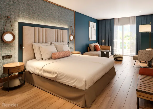 Junior Suite, Twin Beds, Pool or Sea View، Princess Inspire Tenerife - Adults Only 2/5